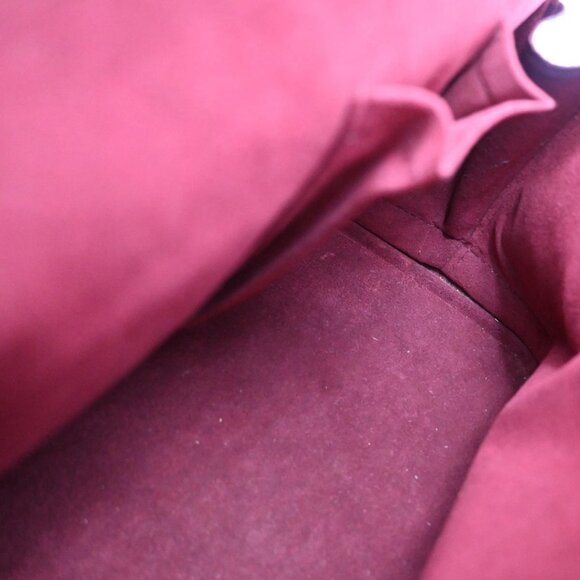 LOUIS VUITTON LV Logo Alma Hand Bag Monogram Multi Color White M92647 55EF967 - Picture 11 of 15